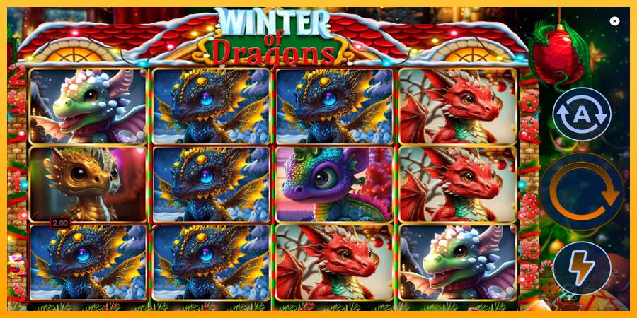 Winter of Dragons automat për para të vërteta, foto 2