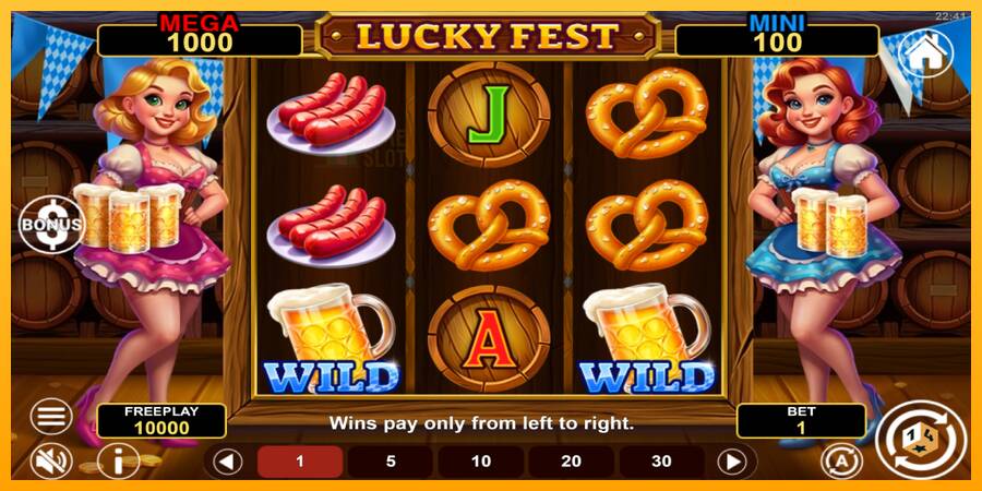 Lucky Fest Hold & Win automat për para të vërteta, foto 1