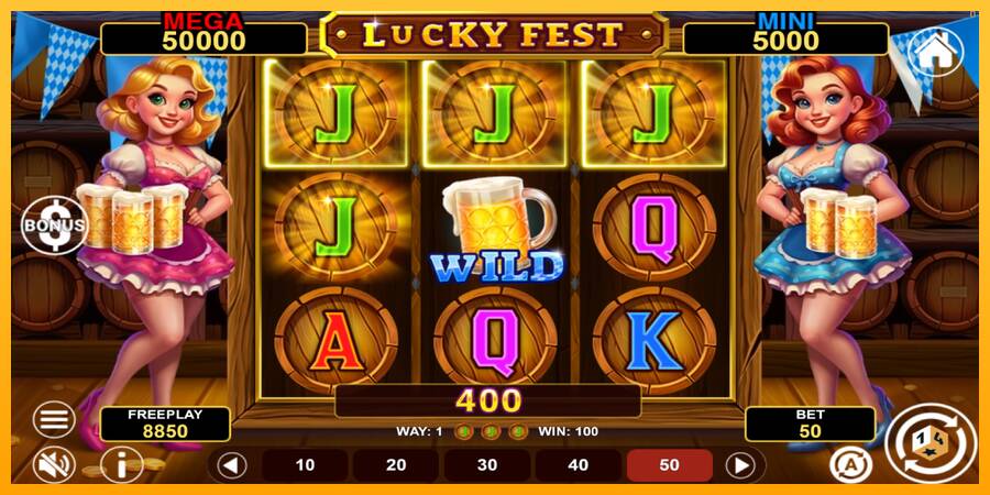 Lucky Fest Hold & Win automat për para të vërteta, foto 2