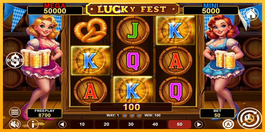 Lucky Fest Hold & Win automat për para të vërteta, foto 3