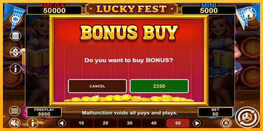 Lucky Fest Hold & Win automat për para të vërteta, foto 4