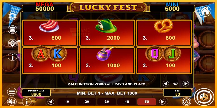 Lucky Fest Hold & Win automat për para të vërteta, foto 5