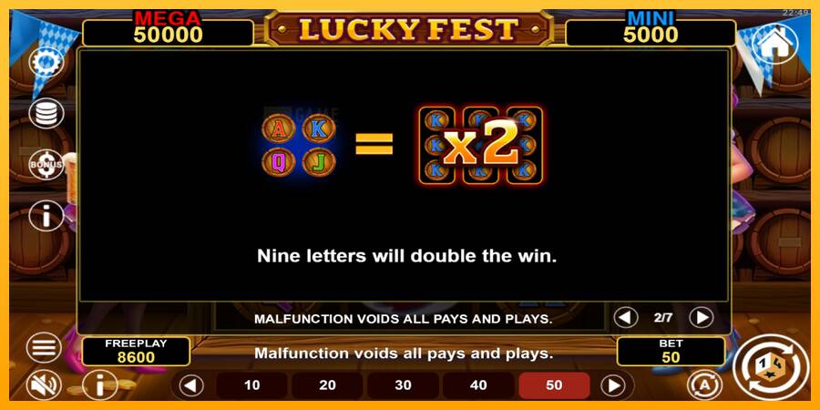 Lucky Fest Hold & Win automat për para të vërteta, foto 6