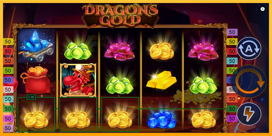 Dragons Gold SL automat për para të vërteta, foto 2