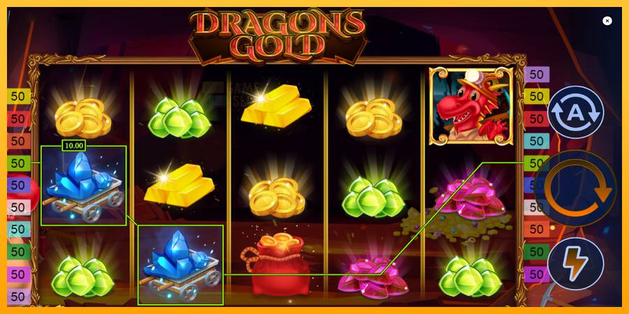 Dragons Gold SL automat për para të vërteta, foto 4