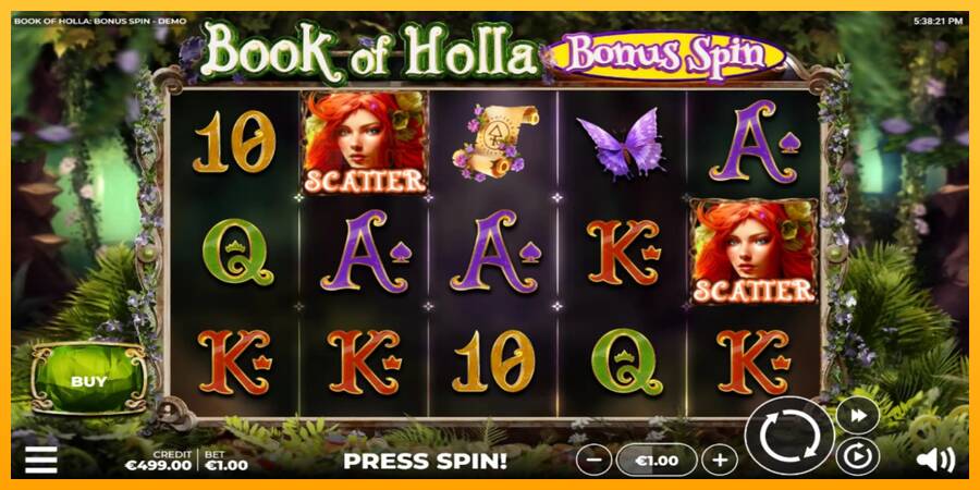 Book of Holla: Bonus Spin automat për para të vërteta, foto 2