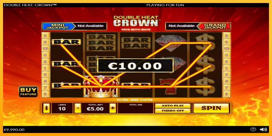 Double Heat: Crown automat për para të vërteta, foto 3