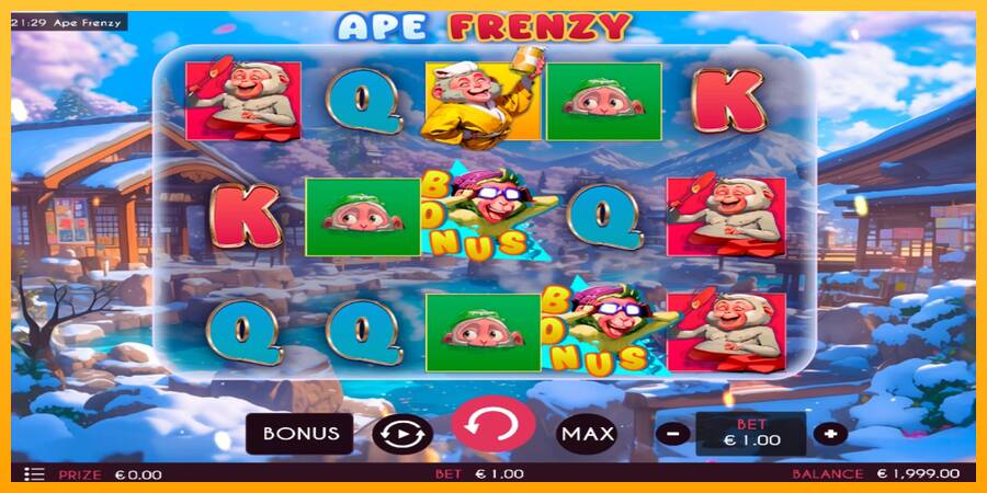 Ape Frenzy automat për para të vërteta, foto 2