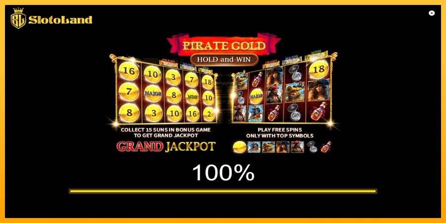 Pirate Gold Hold and Win automat për para të vërteta, foto 1