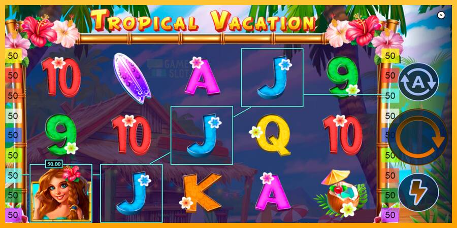 Tropical Vacation automat për para të vërteta, foto 3