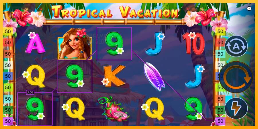 Tropical Vacation automat për para të vërteta, foto 4