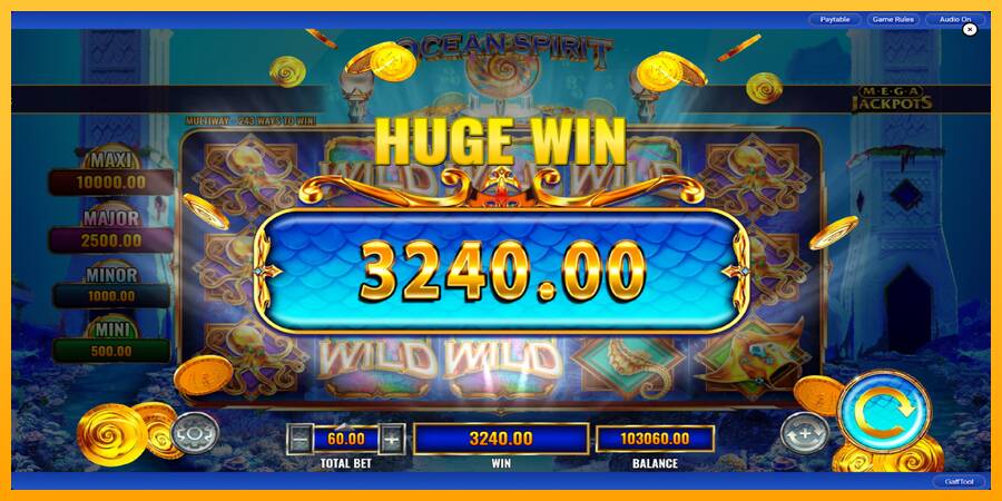 Ocean Spirit MegaJackpots automat për para të vërteta, foto 4