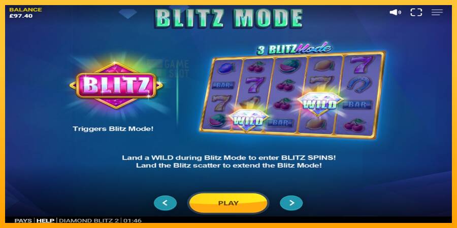 Diamond Blitz 2 automat për para të vërteta, foto 5