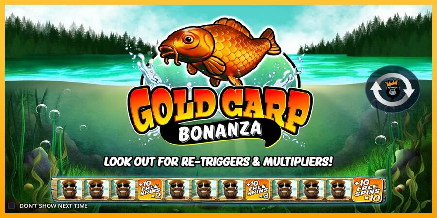 Gold Carp Bonanza automat për para të vërteta, foto 1