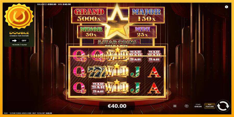 5 Star Coins: Hold & Win automat për para të vërteta, foto 4