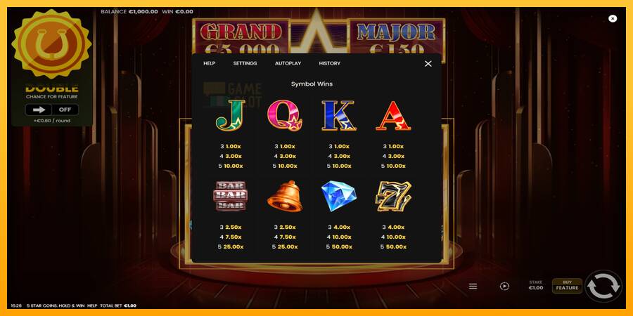 5 Star Coins: Hold & Win automat për para të vërteta, foto 5