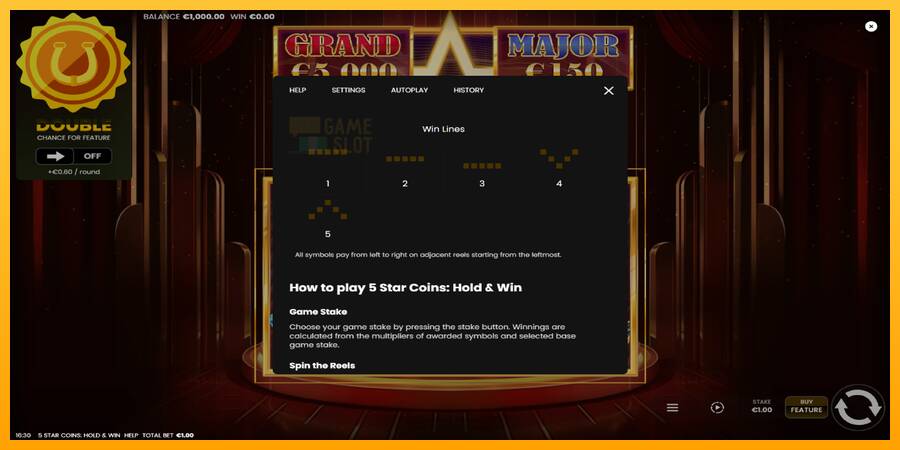 5 Star Coins: Hold & Win automat për para të vërteta, foto 7