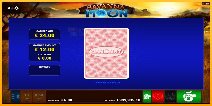 Savanna Moon automat për para të vërteta, foto 5