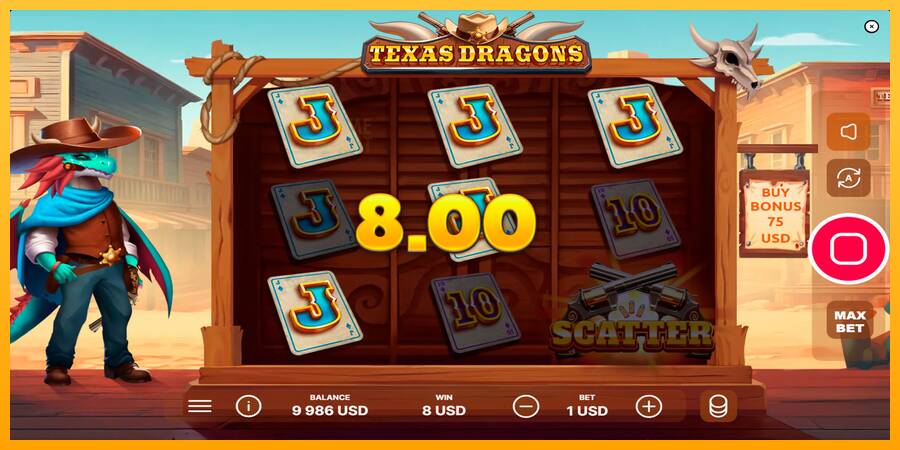 Texas Dragons automat për para të vërteta, foto 3