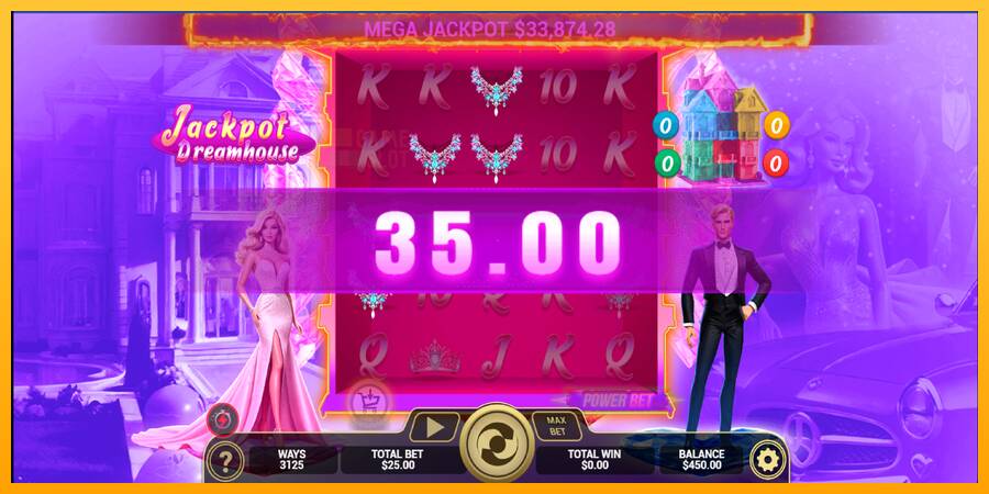 Jackpot Dreamhouse automat për para të vërteta, foto 3