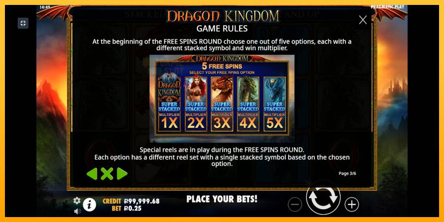 Dragon Kingdom automat për para të vërteta, foto 6