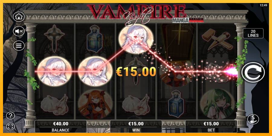 Vampire Night automat për para të vërteta, foto 3