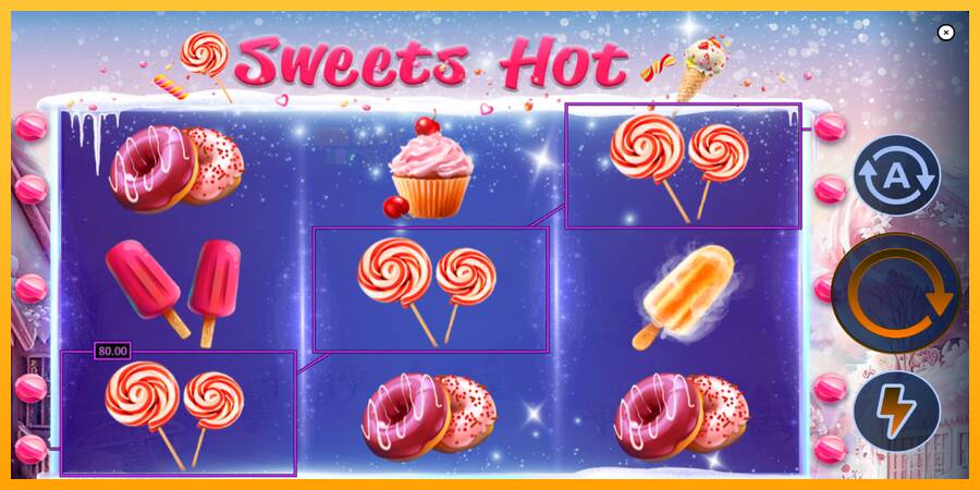 Sweets Hot automat për para të vërteta, foto 3