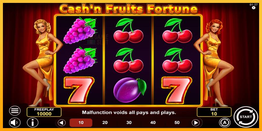 Cashn Fruits Fortune automat për para të vërteta, foto 2