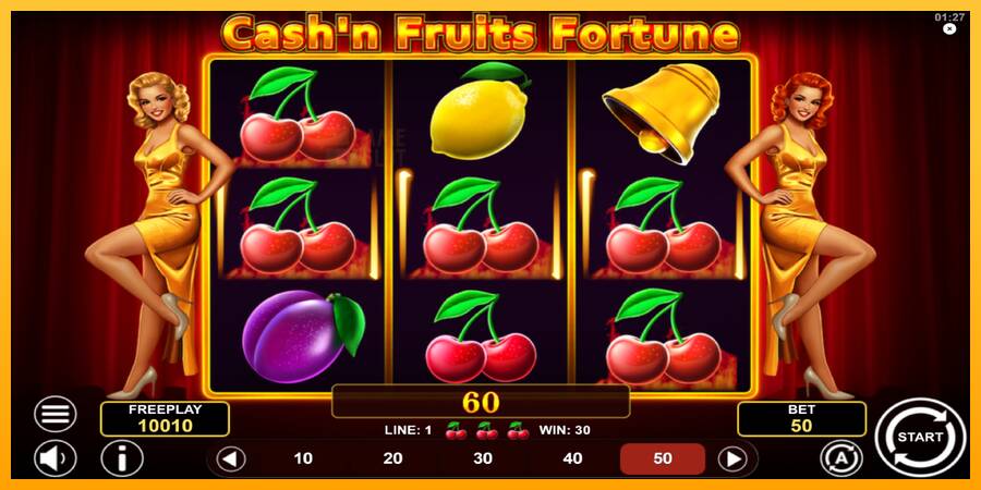 Cashn Fruits Fortune automat për para të vërteta, foto 3