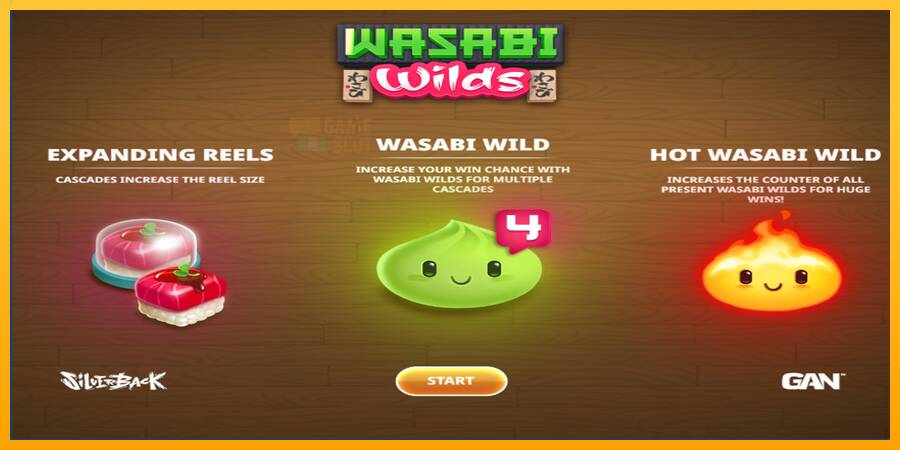 Wasabi Wilds automat për para të vërteta, foto 4