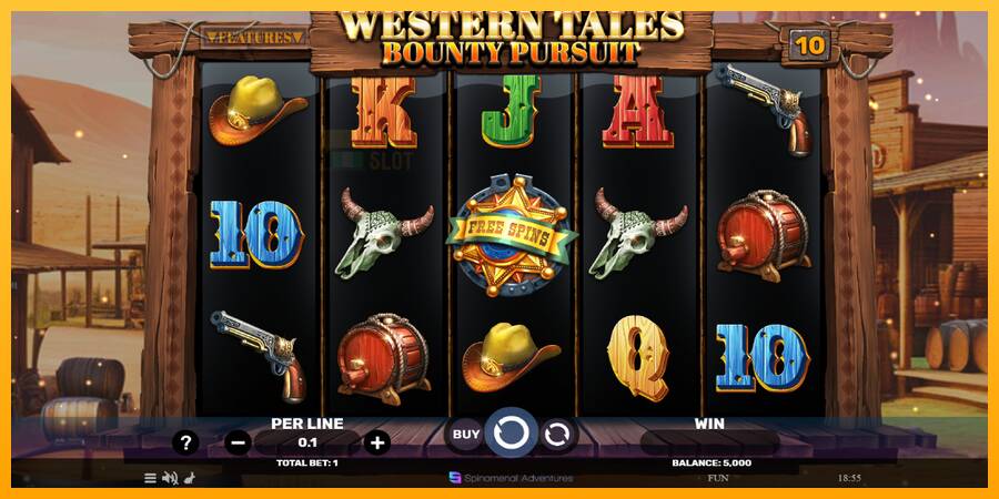 Western Tales - Bounty Pursuit automat për para të vërteta, foto 2