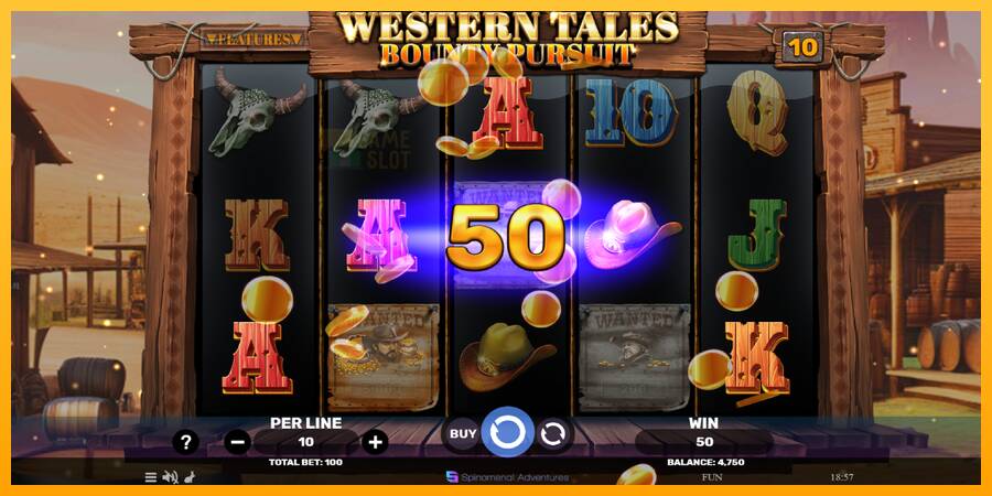 Western Tales - Bounty Pursuit automat për para të vërteta, foto 3