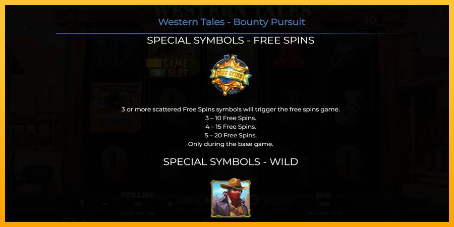 Western Tales - Bounty Pursuit automat për para të vërteta, foto 5