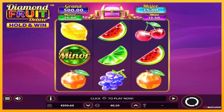 Diamond Fruit Deluxe automat për para të vërteta, foto 1