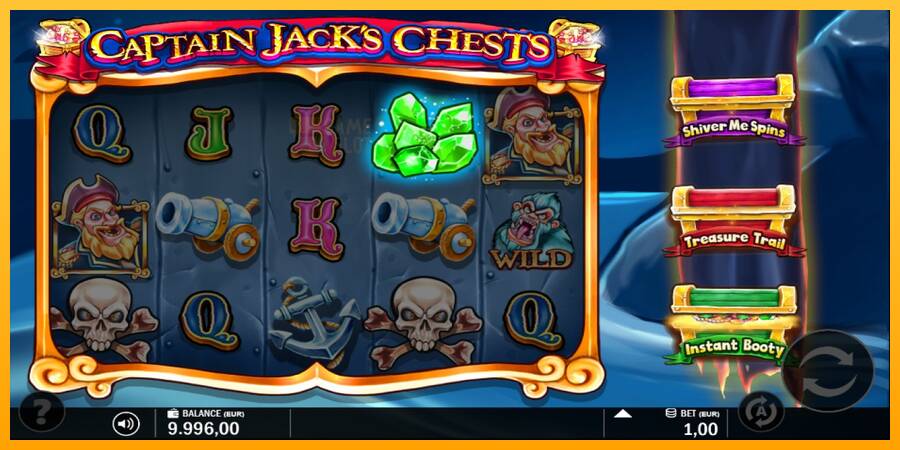 Captain Jacks Chests automat për para të vërteta, foto 4