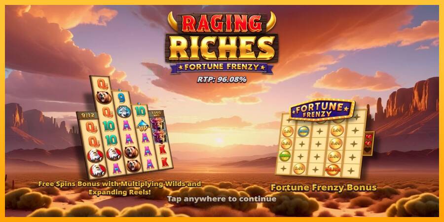 Raging Riches automat për para të vërteta, foto 1