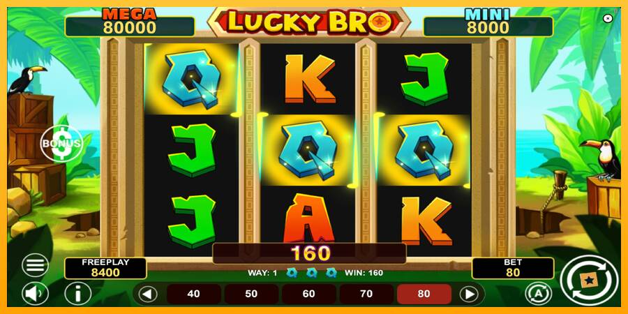 Lucky Bro Hold & Win automat për para të vërteta, foto 4