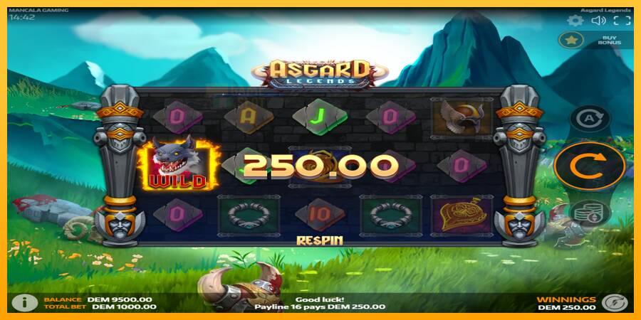 Asgard Legends automat për para të vërteta, foto 5