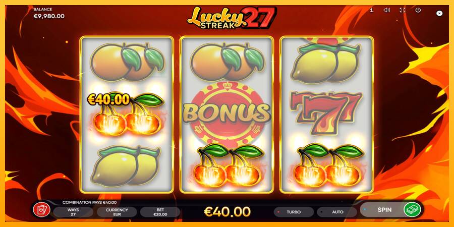 Lucky Streak 27 automat për para të vërteta, foto 4