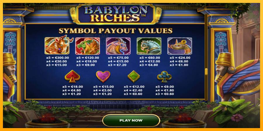 Babylon Riches automat për para të vërteta, foto 6