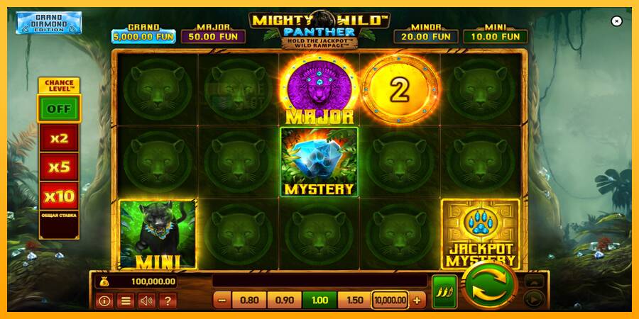 Mighty Wild: Panther Grand Diamond Edition automat për para të vërteta, foto 2