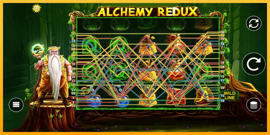 Alchemy Redux automat për para të vërteta, foto 1