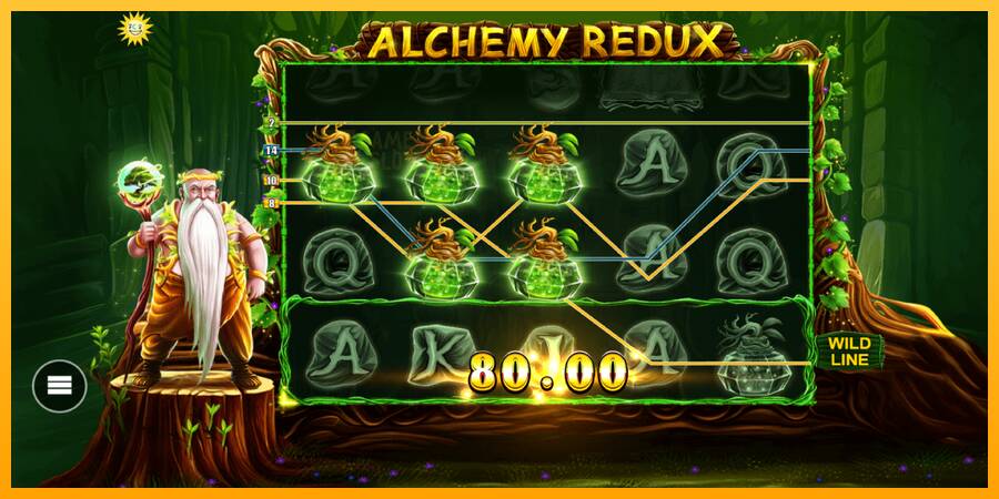 Alchemy Redux automat për para të vërteta, foto 2