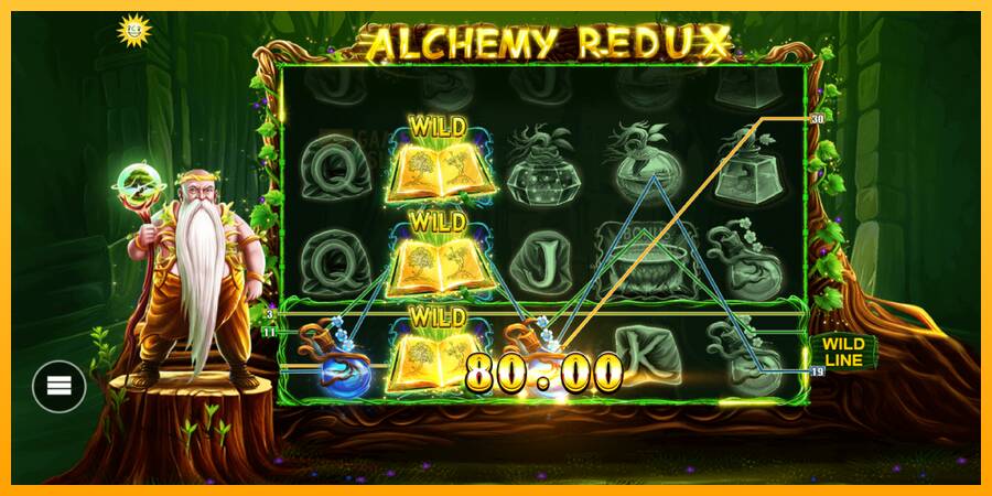 Alchemy Redux automat për para të vërteta, foto 4