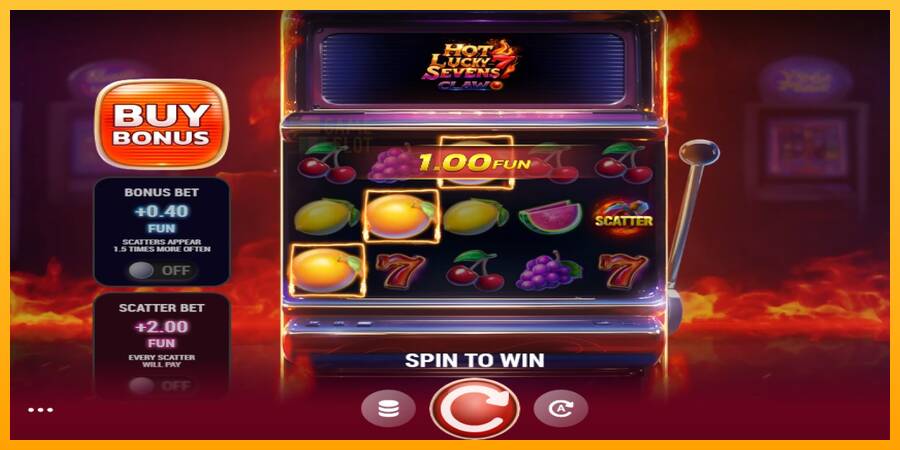 Hot Lucky Sevens Claw automat për para të vërteta, foto 2