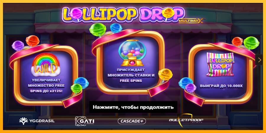 Lollipop Drop MultiMax automat për para të vërteta, foto 1