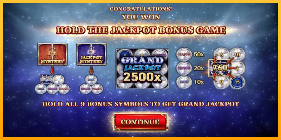 9 Coins Grand Platinum Edition Halloween Jackpot automat për para të vërteta, foto 3