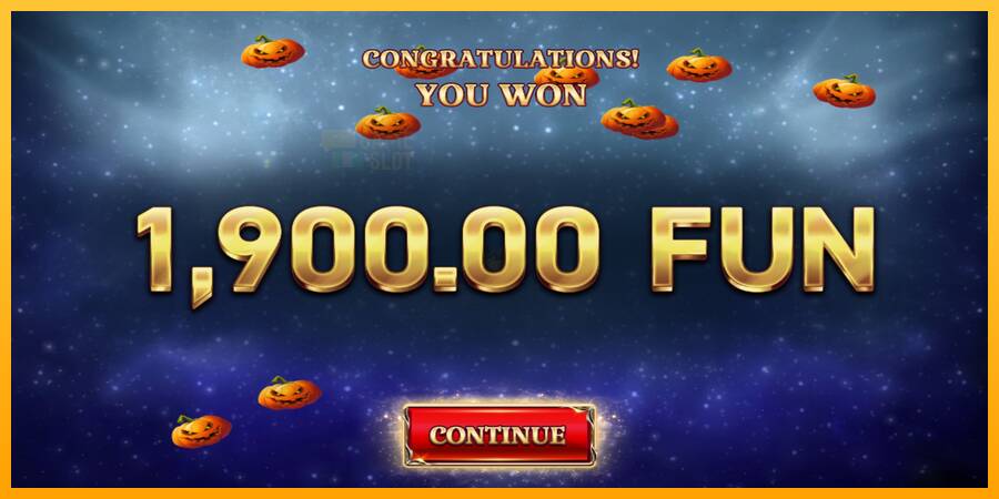 9 Coins Grand Platinum Edition Halloween Jackpot automat për para të vërteta, foto 4