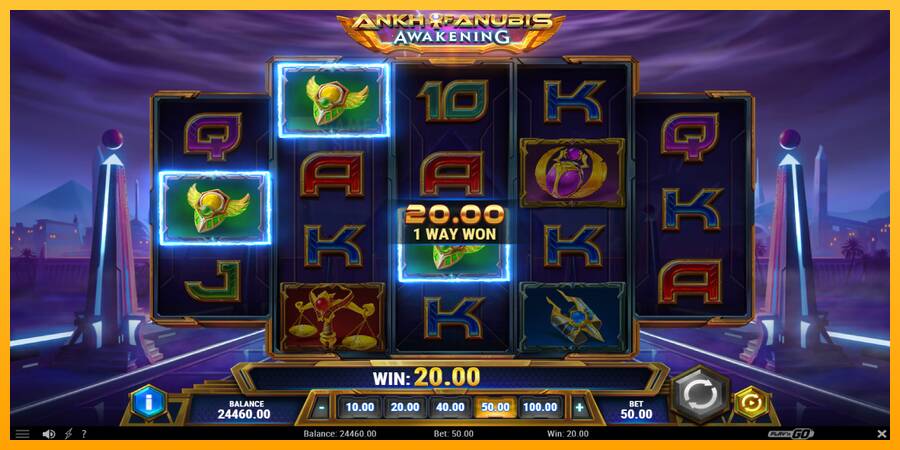 Ankh of Anubis Awakening automat për para të vërteta, foto 4