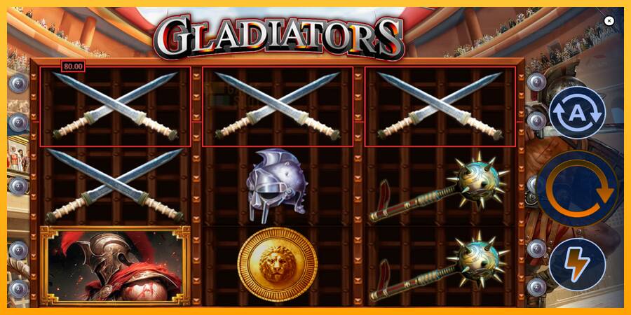 Gladiators automat për para të vërteta, foto 5